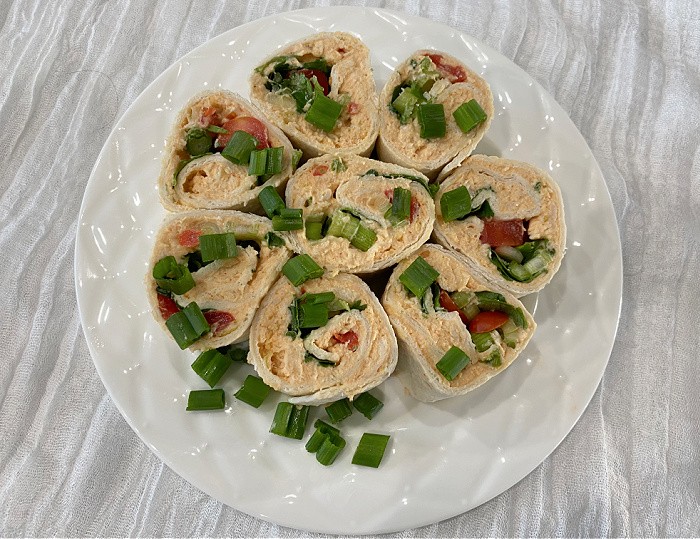 Chicken Tortilla Rollups