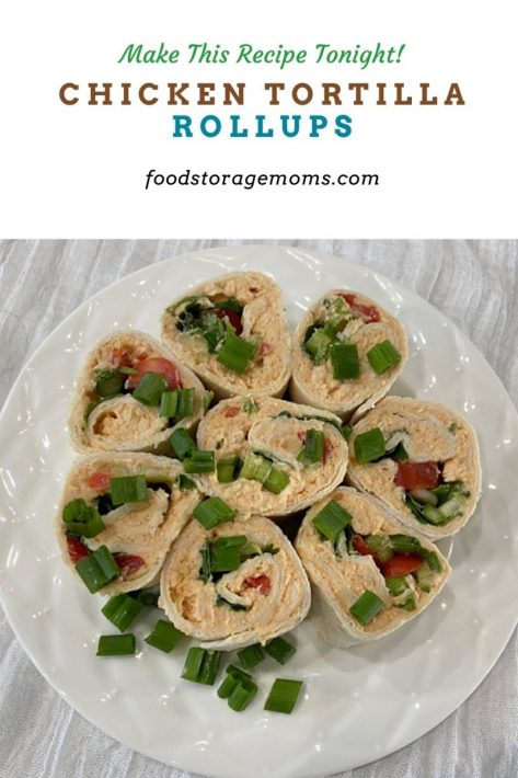 Chicken Tortilla Rollups