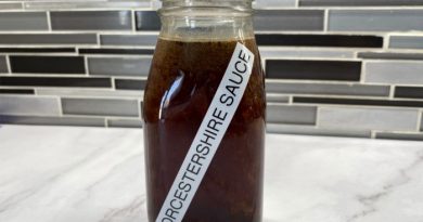 Homemade Worcestershire Sauce