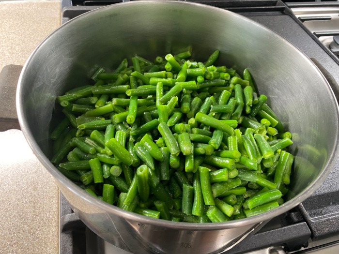 Steam The Green Beans