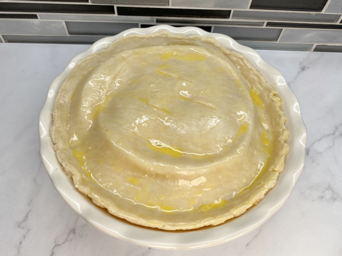 Egg Wash On Top Crust