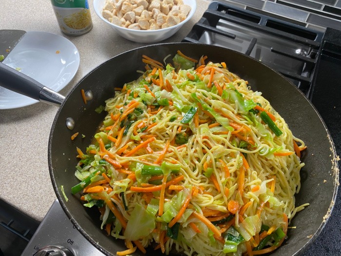 Homemade Chicken Chow Mein