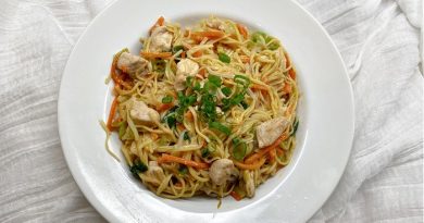 Homemade Chicken Chow Mein
