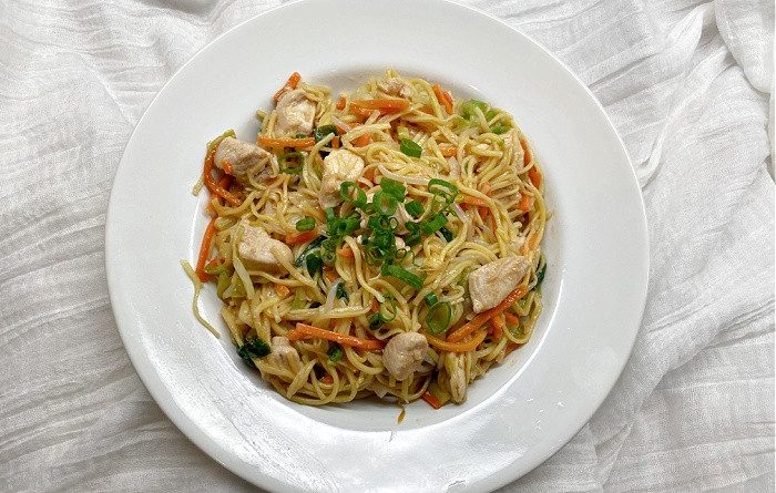 Homemade Chicken Chow Mein