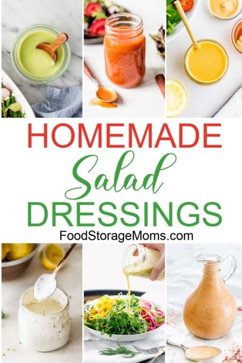 20 Homemade Salad Dressings