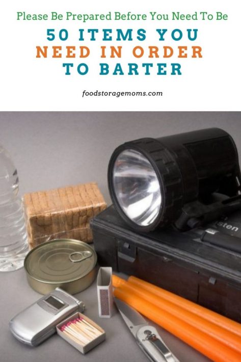 50 Items You Need In Order To Barter