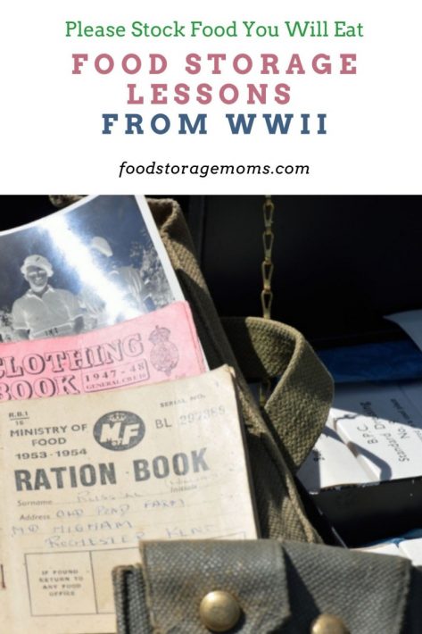 Food Storage Lessons From WWII