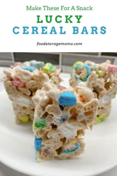 Lucky Cereal Bars