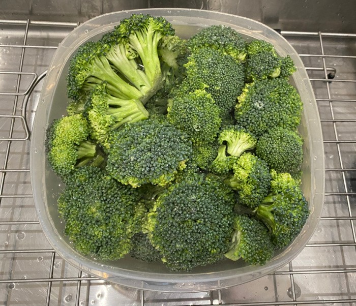 Soaking the Broccoli