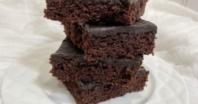 Texas Sheet Cake Made Smaller