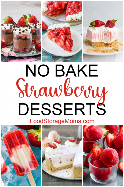 20 No-Bake Strawberry Desserts