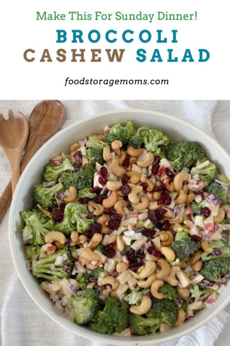 Broccoli Cashew Salad