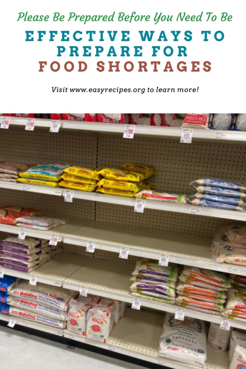 Effective Ways To Prepare For Food Shortages Food Storage Moms