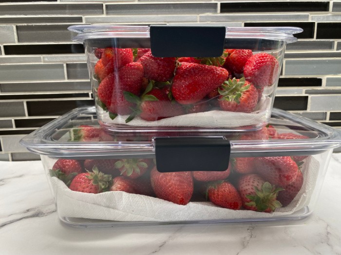 Storing Strawberries