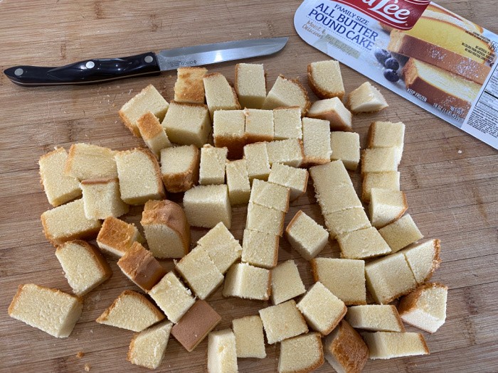 Cutting The Pound Cake