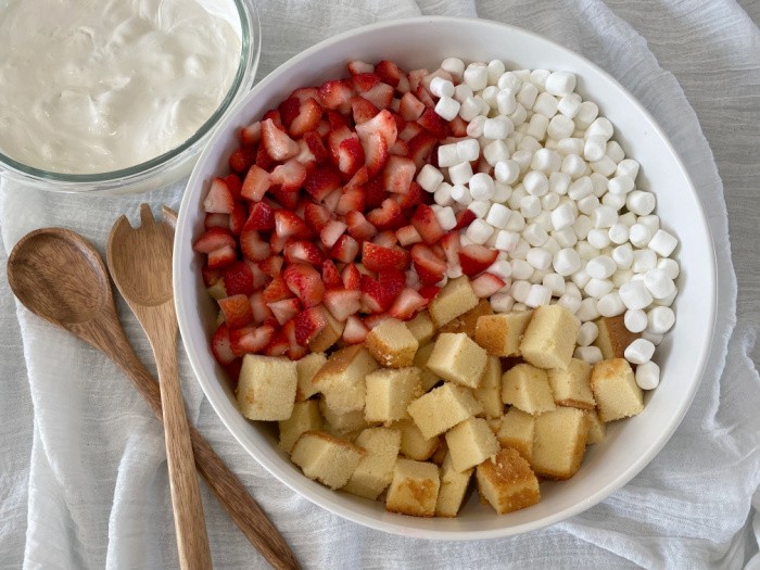 Strawberry Shortcake Salad