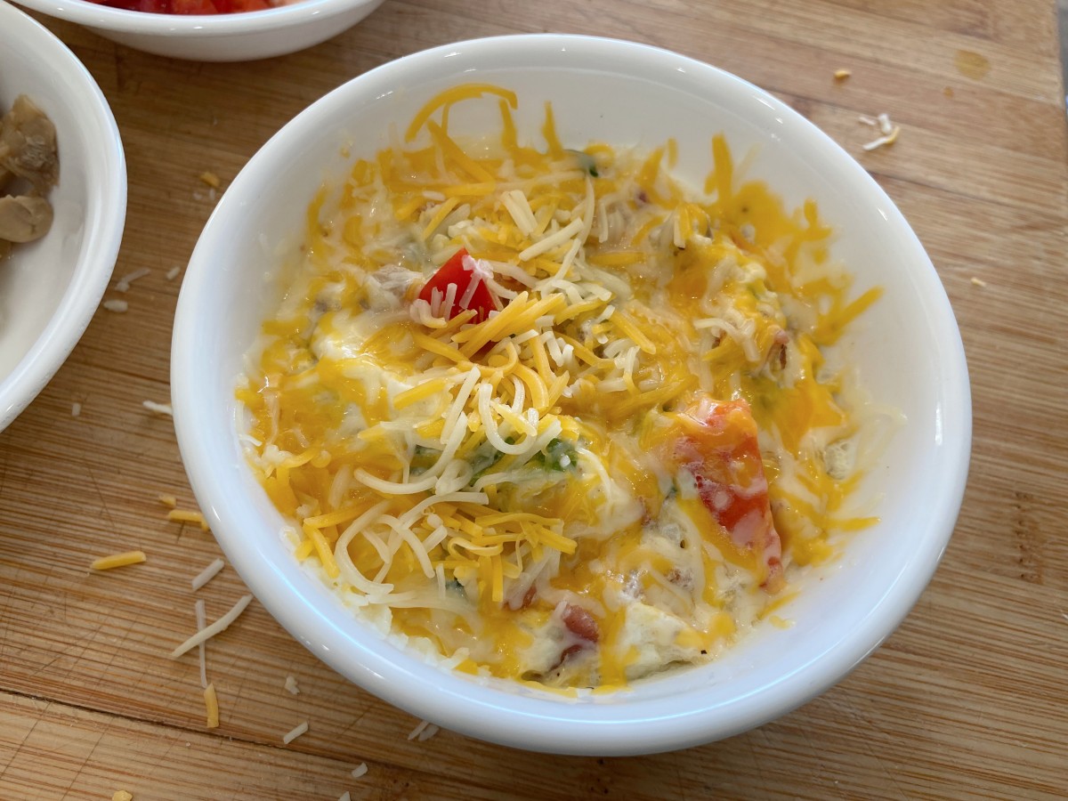 Egg White Breakfast Bowl Food Storage Moms