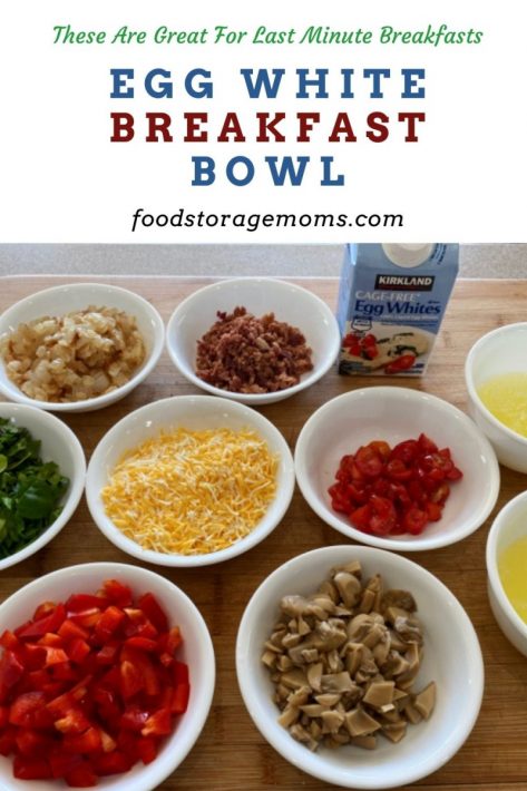 Egg White Breakfast Bowl