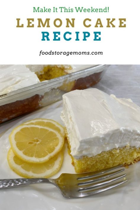 Lemon Cake Recipe