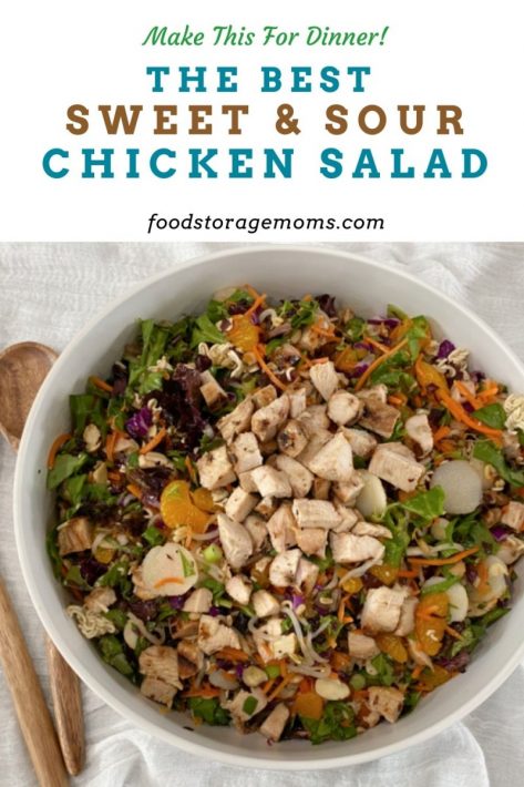 The Best Sweet & Sour Chicken Salad