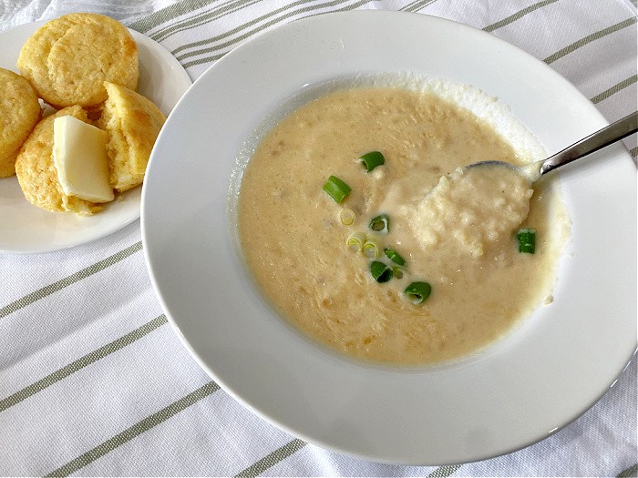 4-Ingredient Potato Soup Recipe