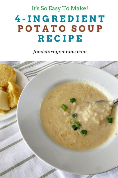 4-Ingredient Potato Soup Recipe