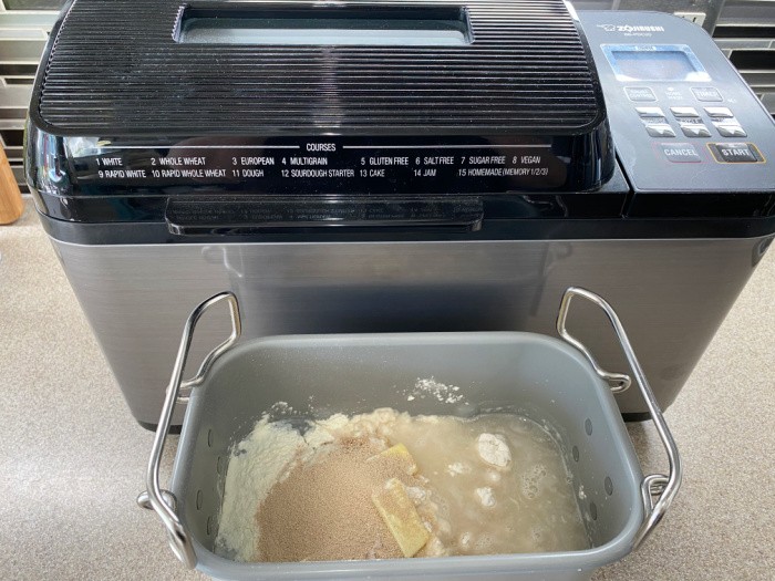 Mixing the Dough