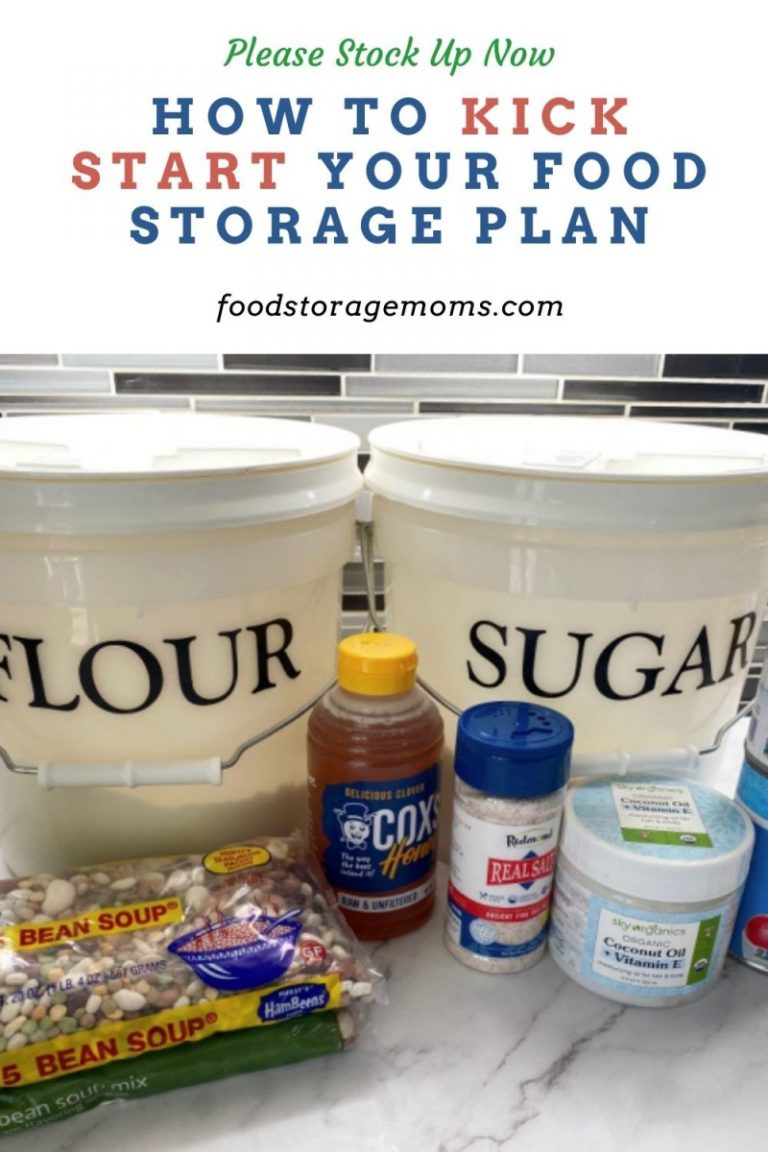 How to KickStart Your Food Storage Plan Food Storage Moms