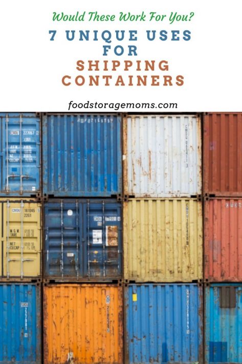 7 Unique Uses For Shipping Containers