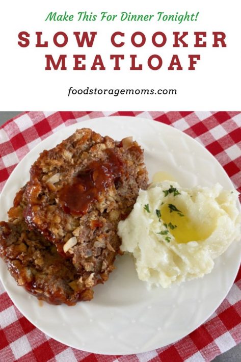 Slow Cooker Meatloaf