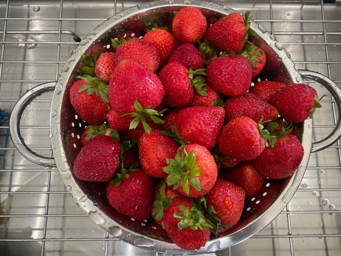 Wash Strawberries