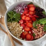 Strawberry Spinach Salad