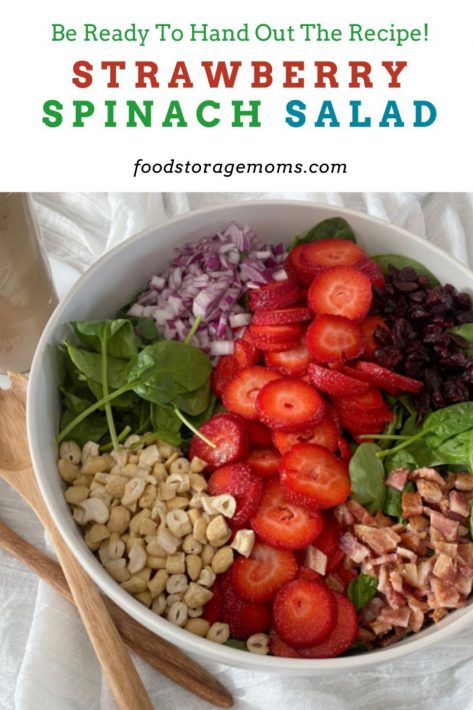 Strawberry Spinach Salad