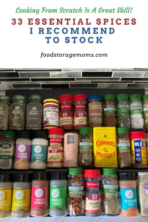 33 Essential Spices I Recommend To Stock