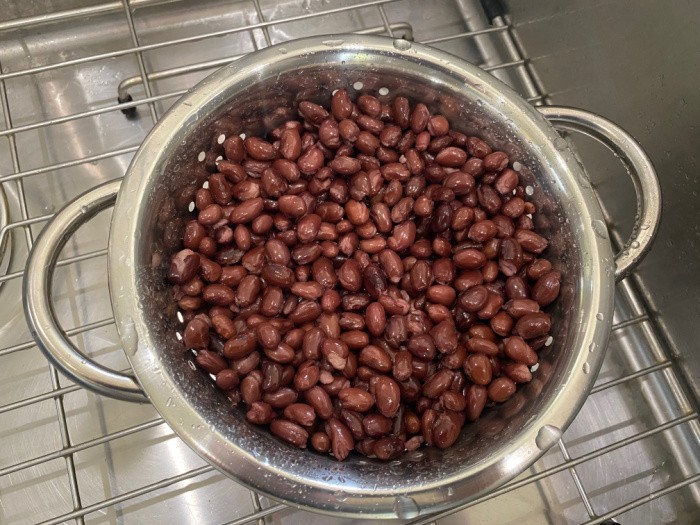 Rinse the Black Beans