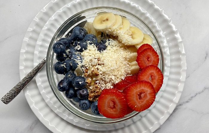 Easy-To-Make Coconut Ice Cream Bowls