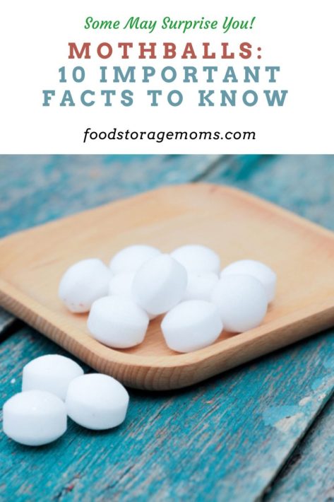 Mothballs: 10 Important Facts to Know