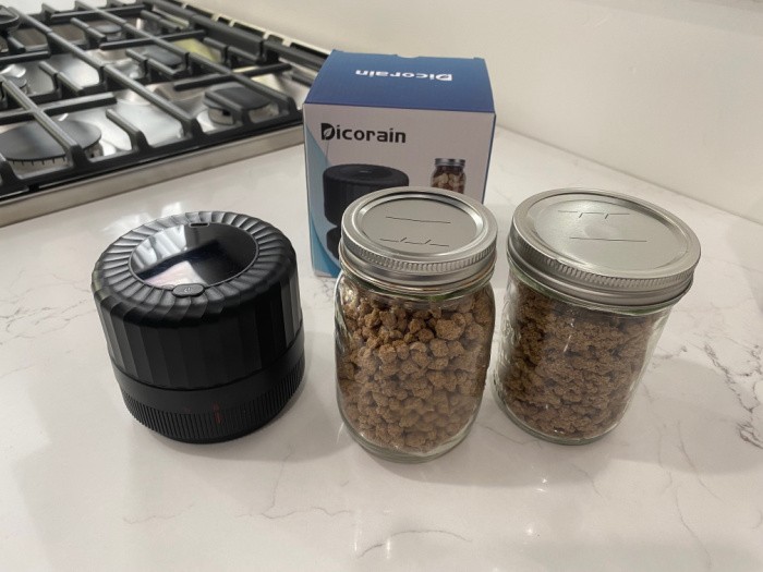 Dicorain Vacuum Sealed Jars with Rings