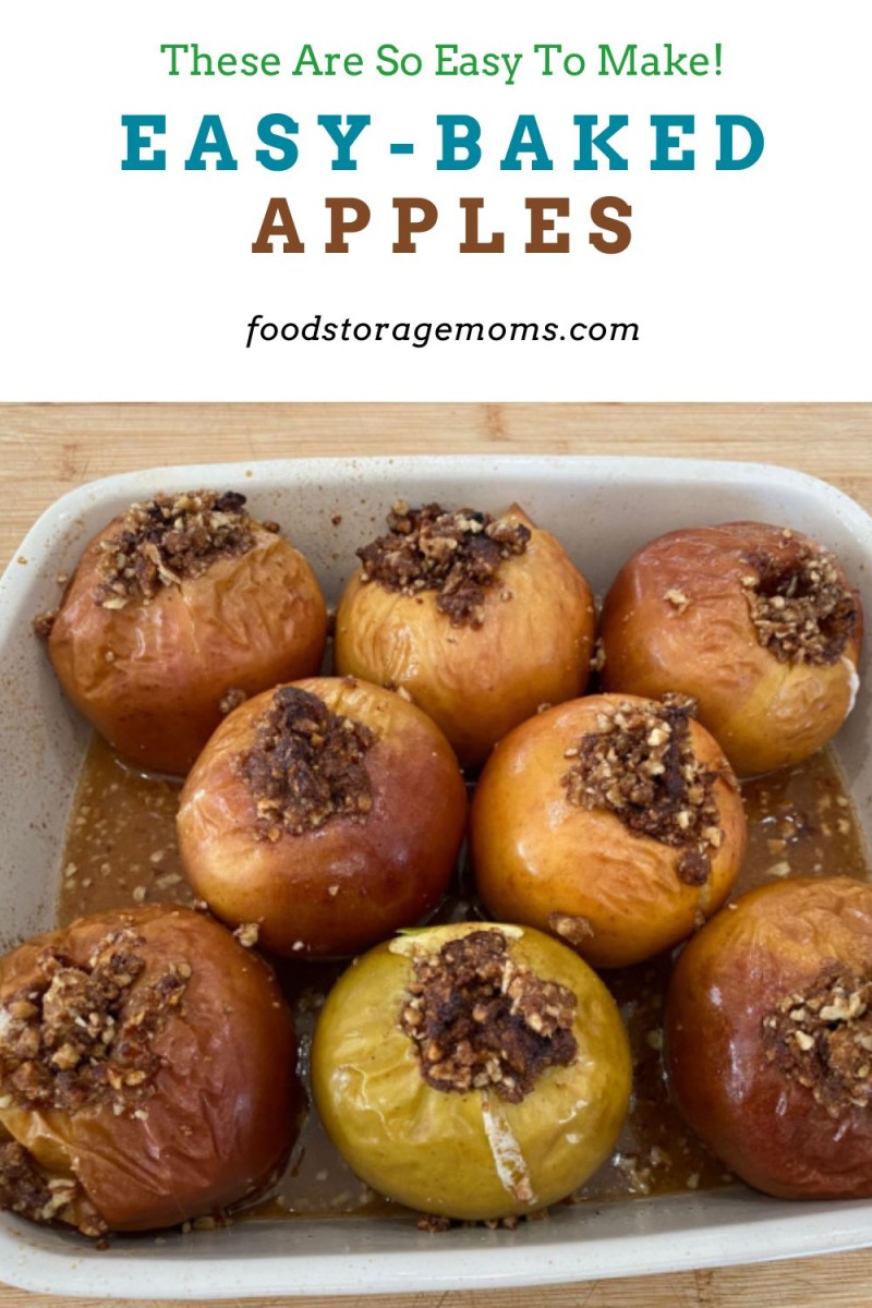 Easy-Baked Apples - Food Storage Moms