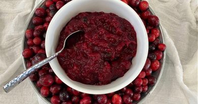 3-Ingredient Fresh Cranberry Sauce