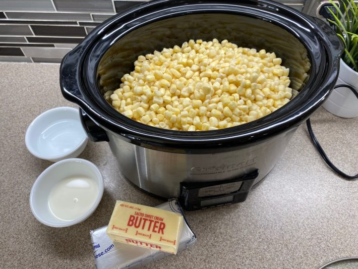 Add Corn To Slow Cooker