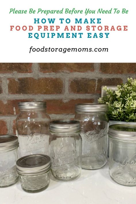 How to Make Food Prep and Storage Equipment Easy