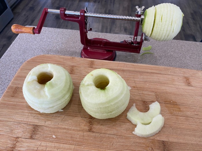 Peel and Core Apples