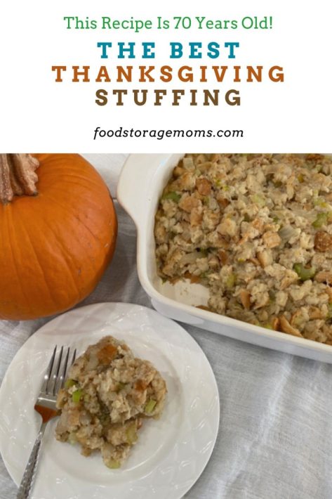 The Best Thanksgiving Stuffing