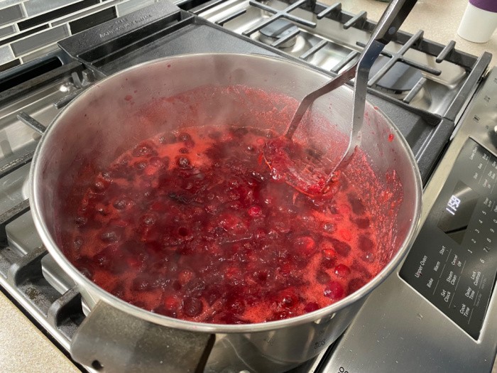 Mash the Cranberries