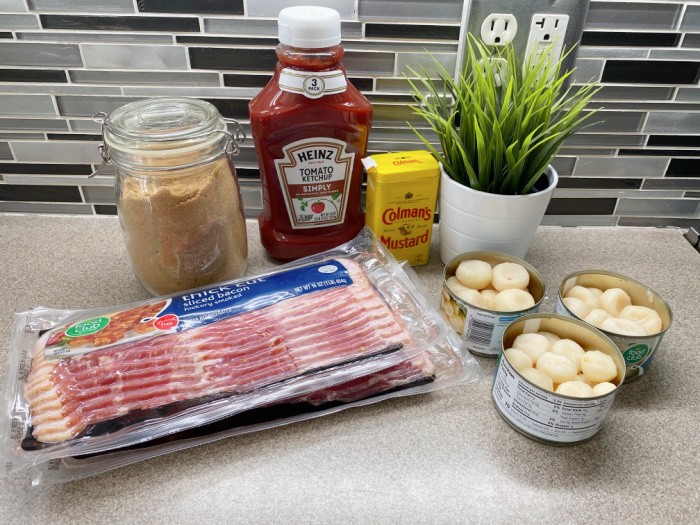 Bacon-Wrapped Water Chestnuts Ingredients