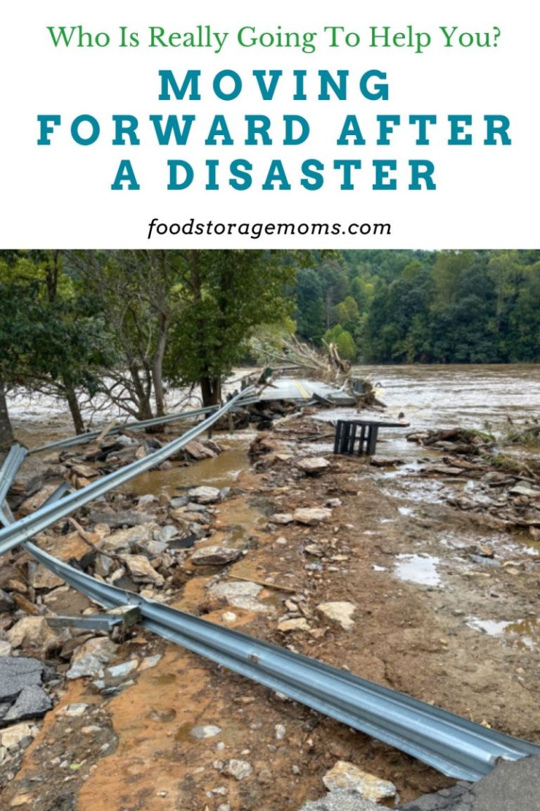 Moving Forward After a Disaster - Food Storage Moms