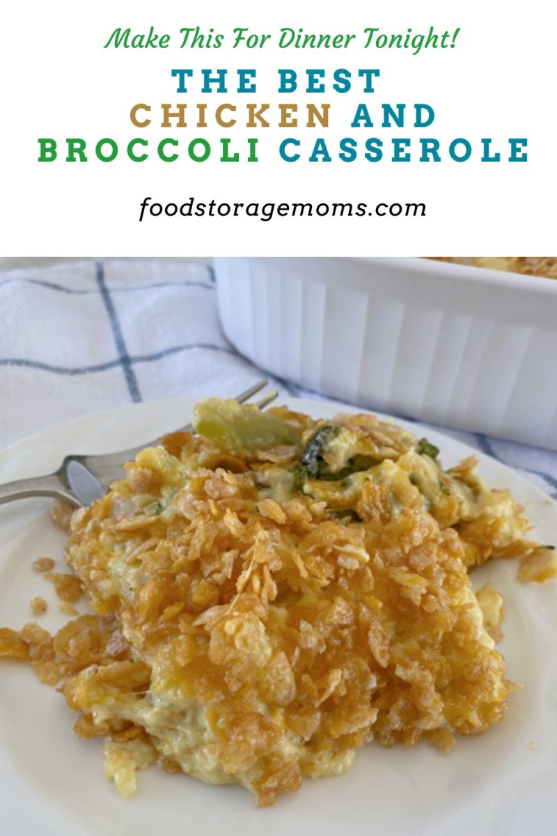 The Best Chicken And Broccoli Casserole