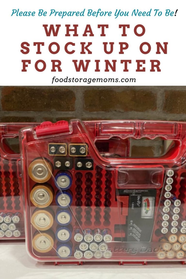 What to Stock Up on for Winter - Food Storage Moms
