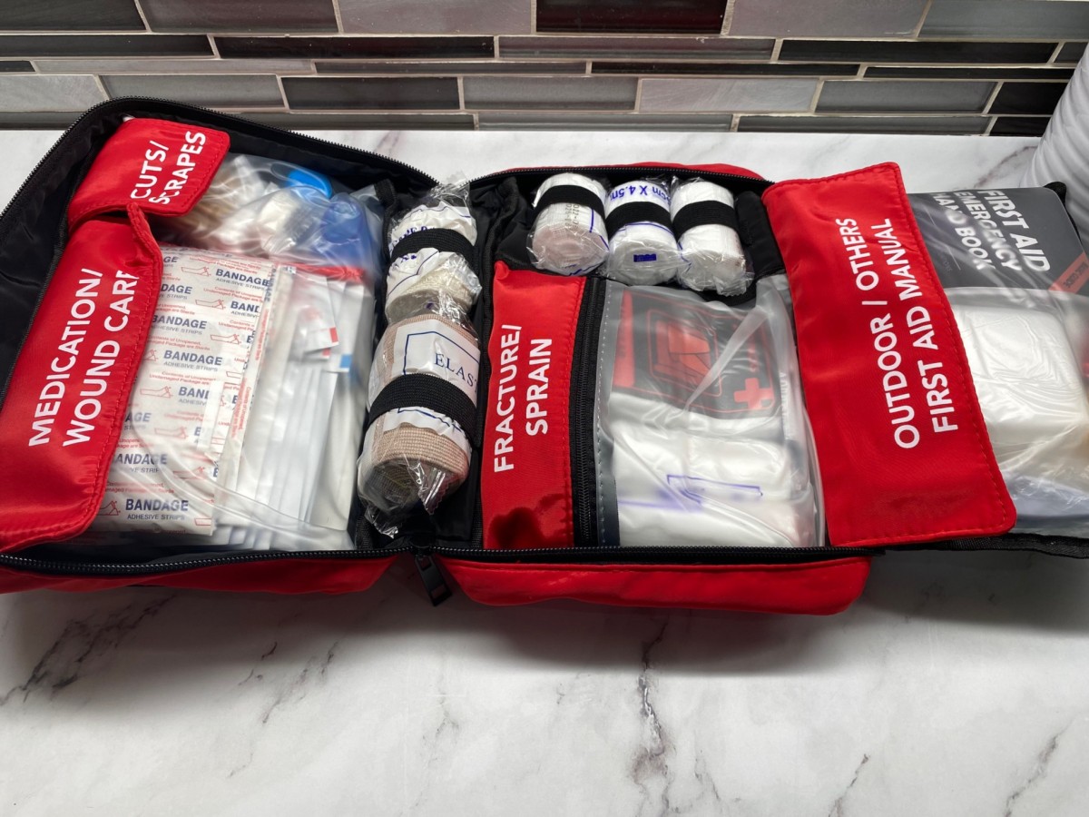 First Aid Kit Open